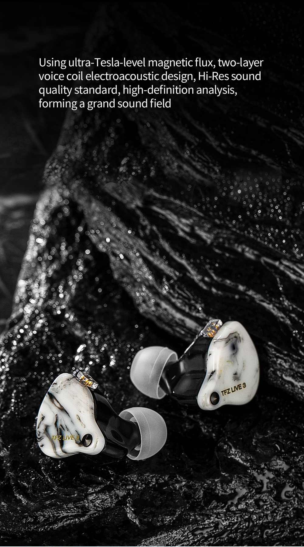 ขาย TFZ LIVE 3 หูฟัง Dynamic หูฟังที่ใช้เทคโนโลยีเดียวกับหูฟังที่ได้รางวัล VGP Gold Award