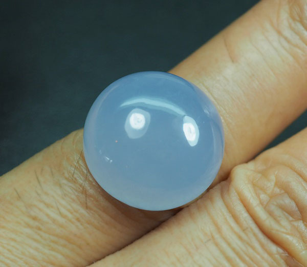 คาลซิโดนีสีลาเวนเดอร์ (Lavender Chalcedony) 18.05 กะรัต