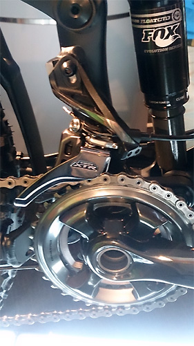 ตัวสับจาน XTR, FD-M9000-H, 11-SPD, จาน 3 ชั้น, แคล้มป์บน, Side Swing, มีกล่อง