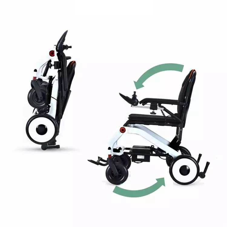 รถเข็นไฟฟ้า Dynavolt L6.1 มอเตอร์ 250W 10.4Ah Lithium Battery Foldable Wheelchair Handicapped Electric Wheelchair
