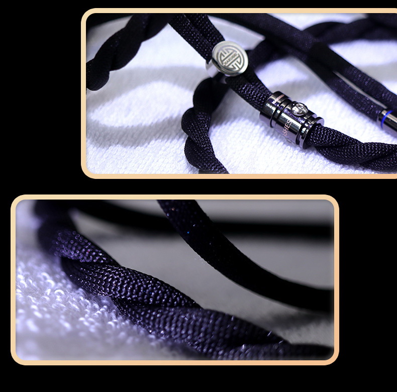 ขาย Hakugei Ashes สายอัพเกรดหูฟัง ทองแดง 6N OCC ผลึกเดี่ยวแบบ Litz