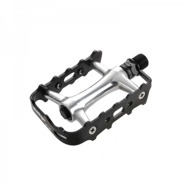 บันไดเสือภูเขา บันได WELLGO M20 PEDAL, SILVER/BLACK