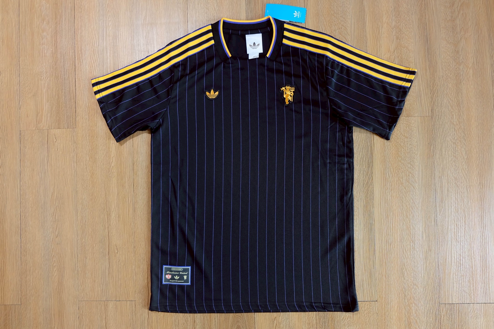 Manchester United Terrace Icons 2025/26 Jersey เสื้อแมนยูดำ ฤดูกาลใหม่