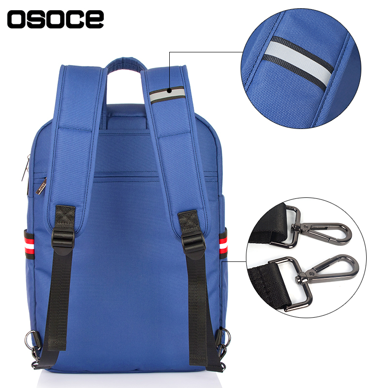 ขาย OSOCE S24 กระเป๋าสะพายแฟชั่น กันน้ำได้ เบาสบาย พื้นที่จัดเก็บกว้างขวาง