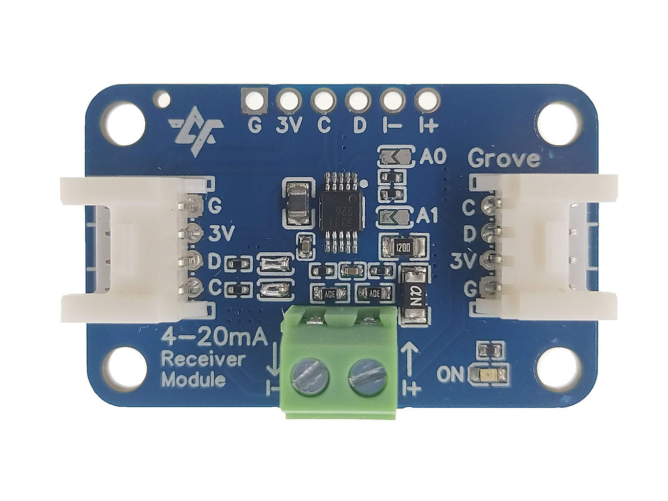 AS-4-20mA โมดูลแปลงสัญญาณ 4-20mA เป็น I2C 4-20mA Receiver Module