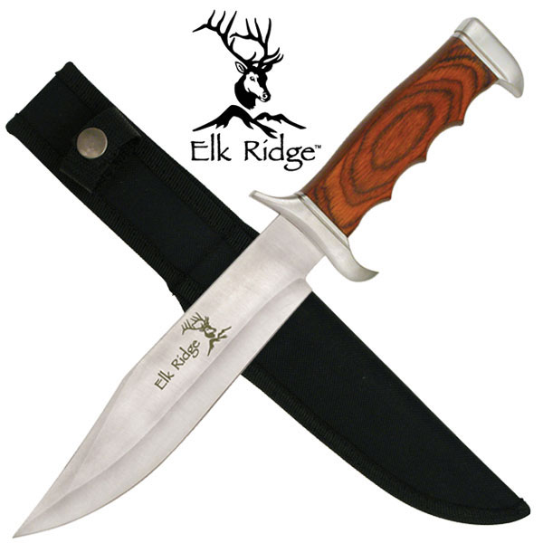 มีดใบตาย Elk Ridge # ER-012 FIXED BLADE KNIFE ของแท้