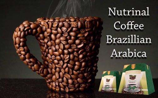 กาแฟอาราบิก้า Nutrinal Coffee Brazillian Arabica ผลิตภัณฑ์กาแฟ บราซิลเลี่ยน อาราบิก้า ( 30 ซอง )
