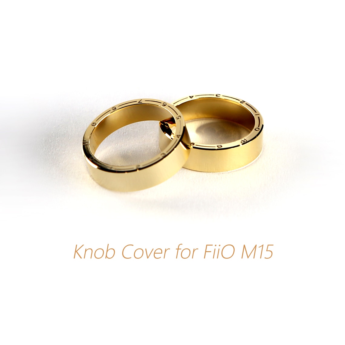 ขาย DD KNOB-M15 ลูกบิดสำหรับ FiiO M15 ทำจากสแตนเลส 316 ชุบทอง