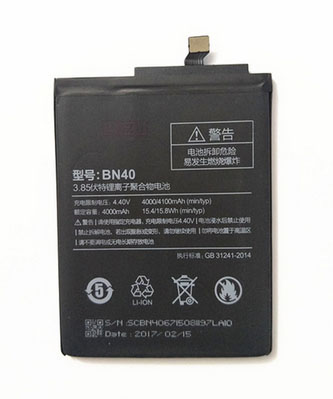 เปลี่ยนแบตเตอรี่ Xiaomi Redmi 4 Prime (BN40) แบตเสื่อม แบตเสีย แบตบวม รับประกัน 3 เดือน