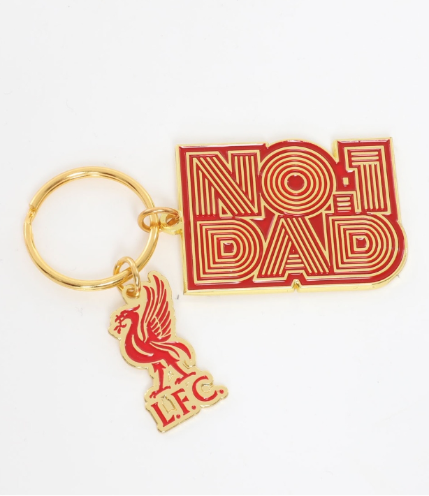 พวงกุญแจลิเวอร์พูล No 1 Dad ของแท้