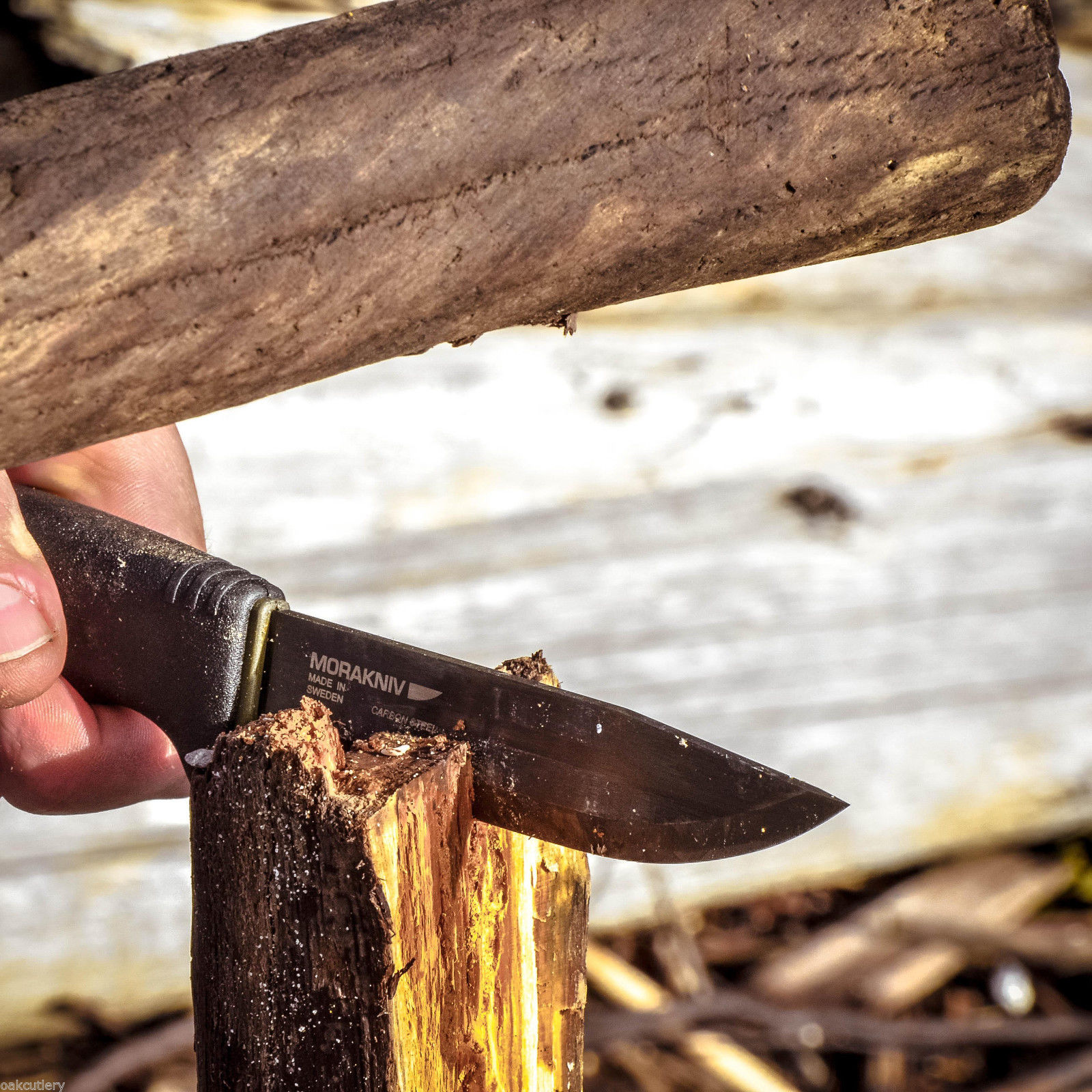 มีดใบตาย Mora Knife Bushcraft Survival รุ่น 11742 สีดำ ของแท้นำเข้าจาก Sweden 100%