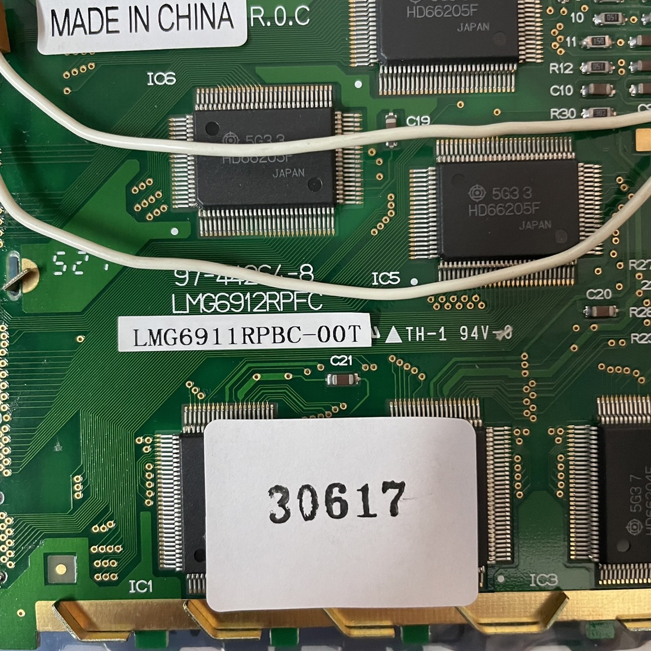 LMG6911RPBC-00T LCD PANEL "HITACHI"