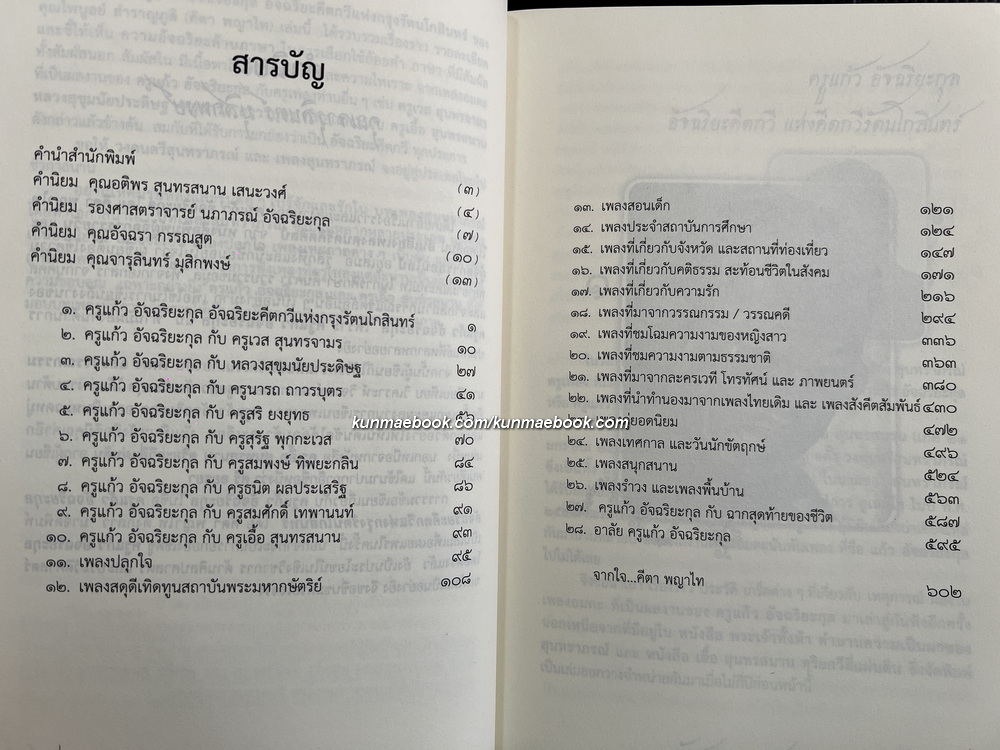 แก้ว อัจฉริยะกุล อัจริยะคีตกวีแห่งกรุงรัตนโกสินทร์ โดย คีตา พญาไท *ในซีล