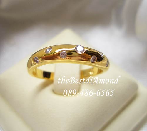 BR961+++แหวนปลอกมีดเล็ก+++เก๋ไก๋ สไตน์แบบแหวนหมั้นพวกเกาหลี ยุโรป ใส่ได้ทั้งชายหญิง ฝังเพชรเล็กๆบนตัวเรือน ใส่ติดนิ้วได้ตลอด ใส่เป็นแหวนคู่ได้เลยนะคะ