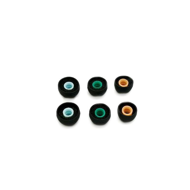 X-tips 2 in1 จุกยางและโฟมในตัวเดียวกัน สำหรับ Inear