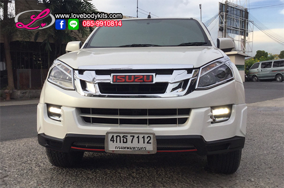 สเกิร์ตหน้า ACCESS สำหรับ D-MAX 4 CAB / 4 ประตู