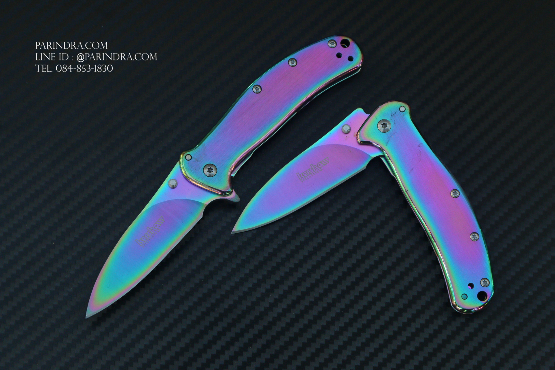 มีดพับขนาดเล็ก Kershaw Rainbow โลหะทั้งชิ้น (OEM)