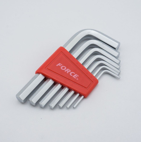 ชุดประแจ หกเหลี่ยม (7ชิ้น) ฟอร์ซ (FORCE) Pn.5072 ## (*)
