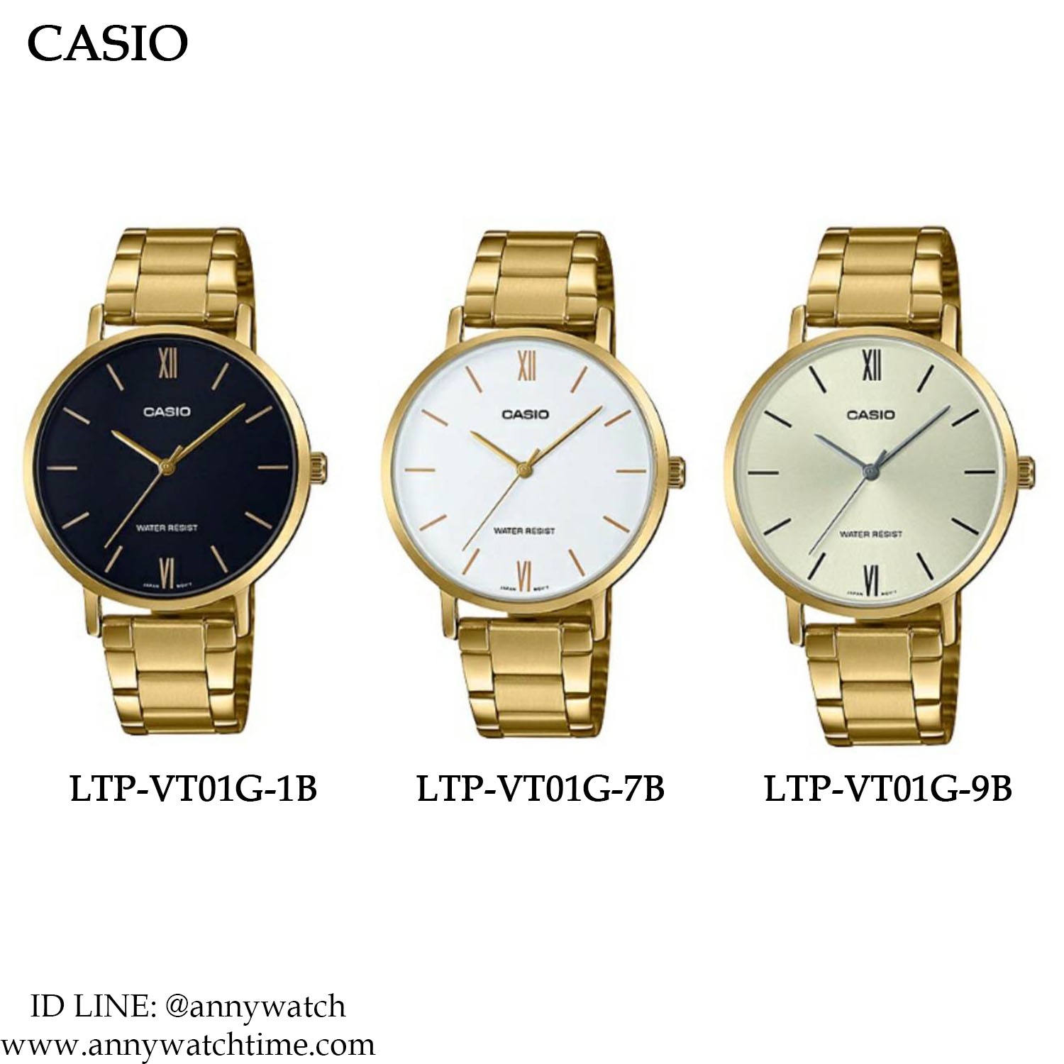 CASIO LTP-VT01G-7B