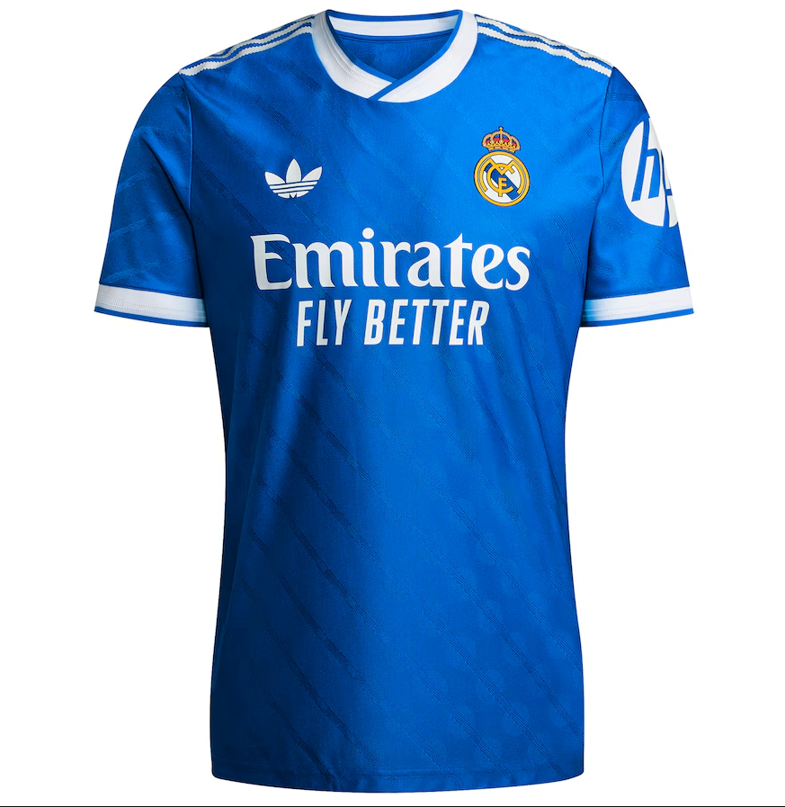 เสื้อรีลมาดริด 2025 2026 ชุดที่3 รุ่นนักเตะ adidas Third Authentic ของแท้