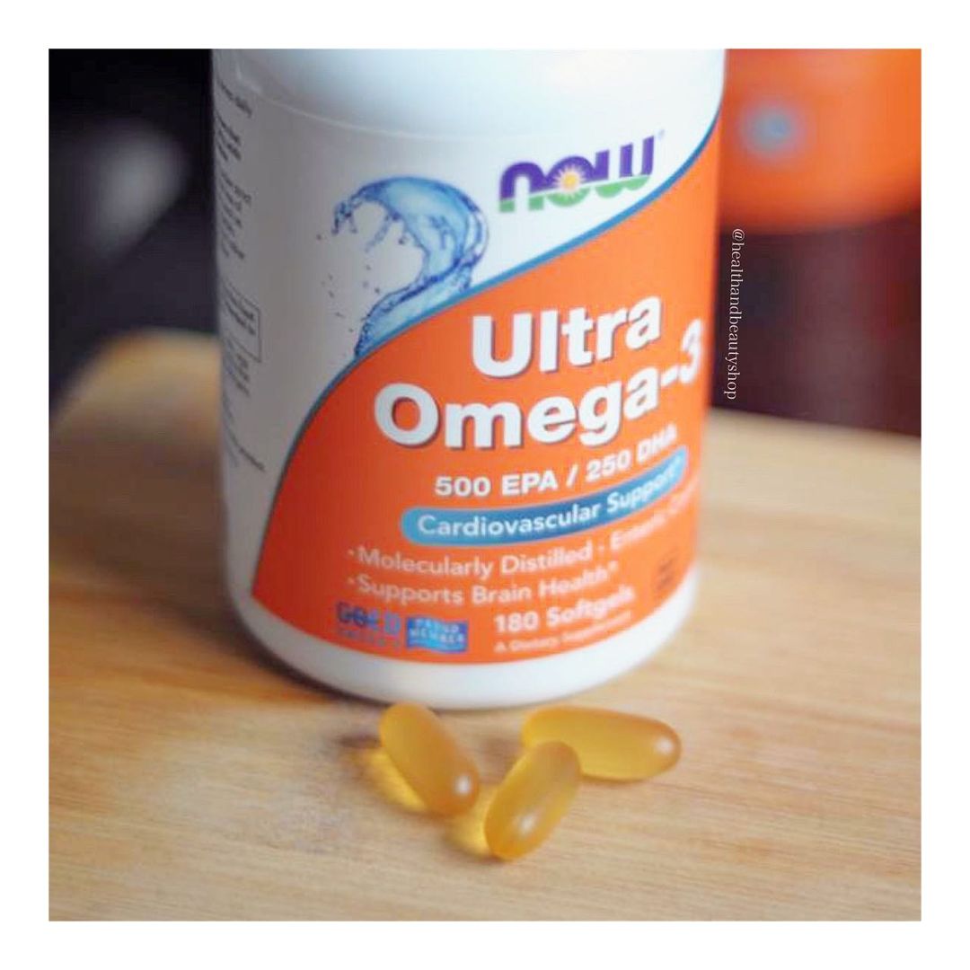 Now Foods, Ultra Omega-3 500 EPA/250 DHA 180 Softgels