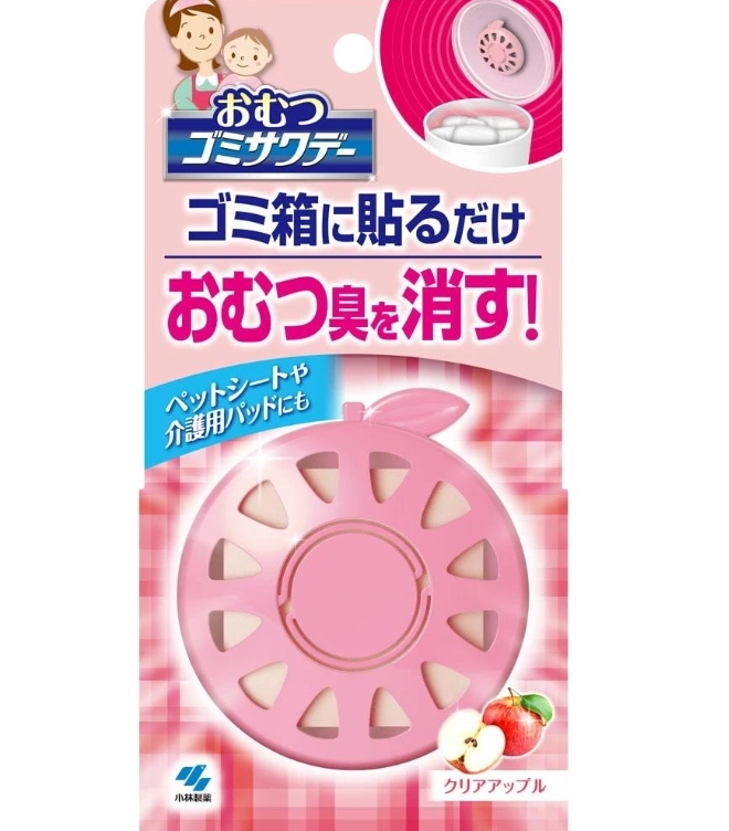 💨 แผ่นกำจัดกลิ่นถังขยะญี่ปุ่น Kobayashi ゴミサクター 💨