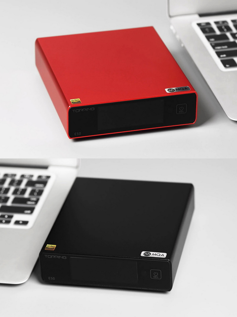 ขาย Topping E50 DAC ตั้งโต๊ะรองรับ MQA, Hi-Res ประกันศูนย์ไทย