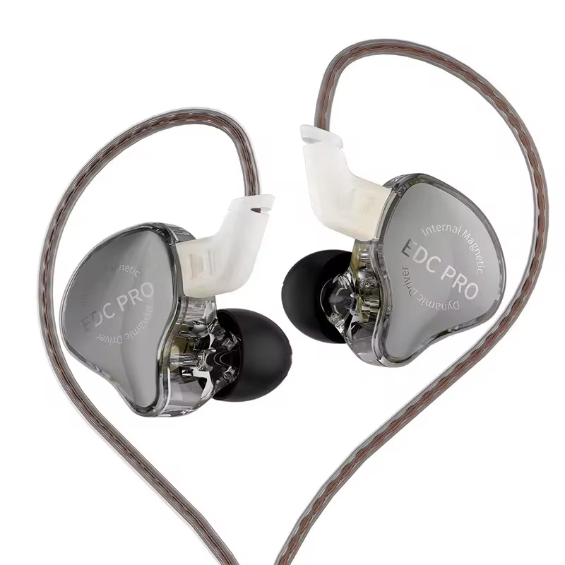 KZ EDC Pro หูฟัง IEMs ไดรเวอร์ Dynamic เบสทรงพลัง เส้นโค้งเสียงที่น่าทึ่ง ประกันศูนย์ไทย