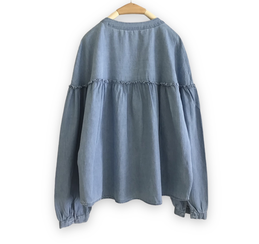 เสื้อยีนส์แต่งระบาย