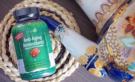 Irwin Naturals, Anti-Aging Antioxidants, 60 Liquid Soft-Gels