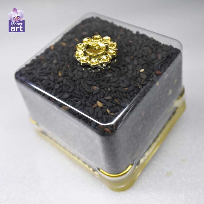 ธัญพืชมงคล - ข้าวอักษัต 9 สี | จัดหิ้ง บูชาเทพ งานแต่ง งานขึ้นบ้านใหม่ | บรรจุกล่อง 50 ml.