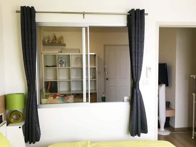 ให้เช่าคอนโด ยู แคมปัส รังสิต-เมืองเอก 29.14 ตร.ม.วิวสระ เฟอร์ครบ มีเครื่องซักผ้า ใกล้ ม.รังสิต