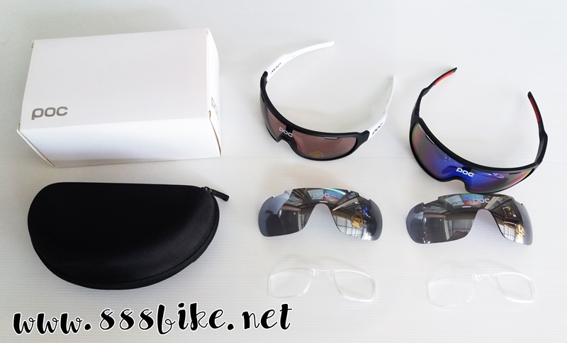 แว่นตา POC Do blade CYCLING SUNGLASSES ,POC002 พร้อมเลนส์เสริม 1 อัน มีคลิปออน