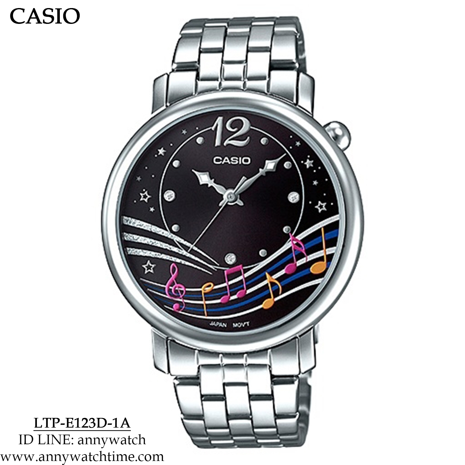 CASIO LTP-E123D-1A