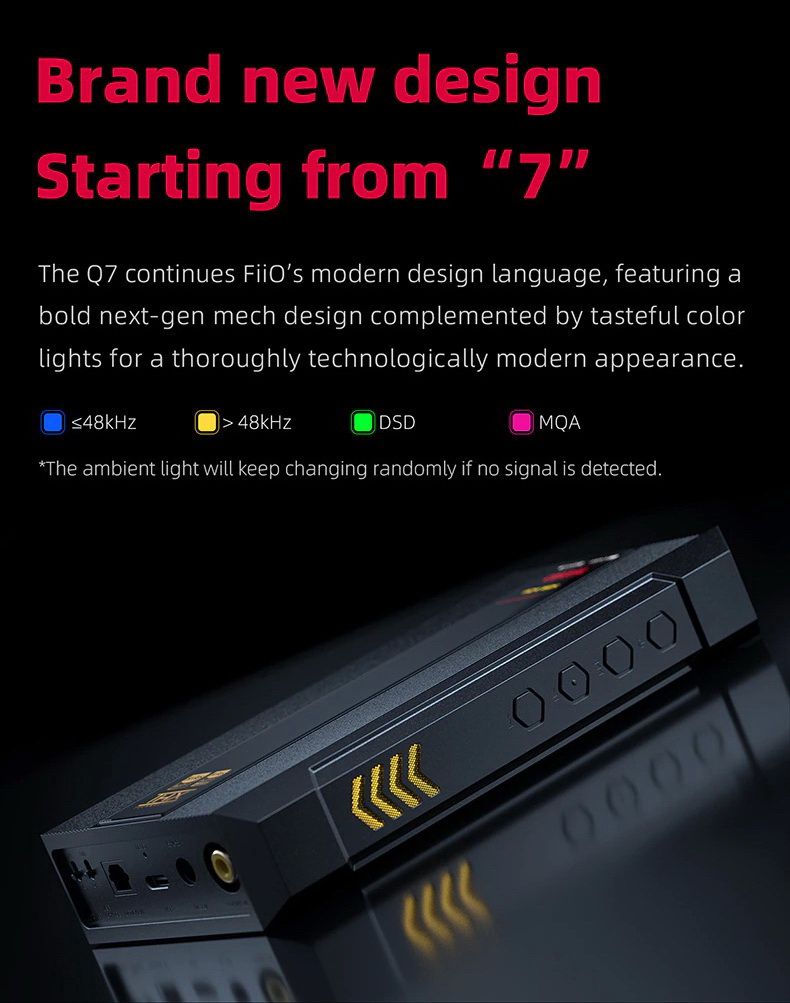 FiiO Q7 Bluetooth DAC/AMP พกพา ระดับเรือธง รองรับ Dual Hi-Res ประกันศูนย์ไทย