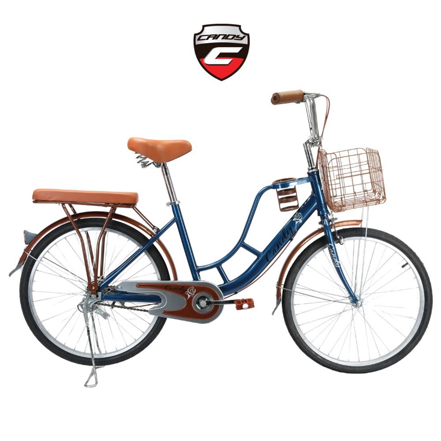 CANDY bicycle model SWEET MODEL2024, 24-inch wheels, HI TEN STEEL frame.