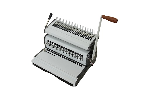 เครื่องเจาะกระดาษมือโยกและเข้าเล่มมือโยก รุ่น Mac comb240