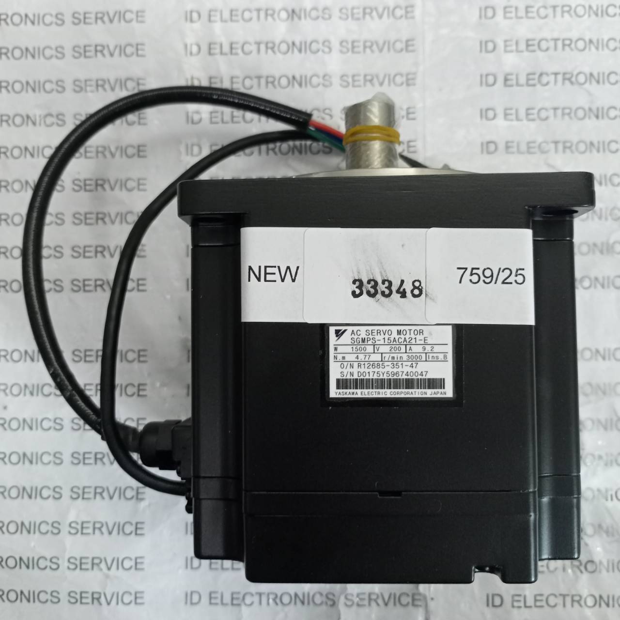 SGMPS-15ACA21-E SERVO MOTOR " YASKAWA "