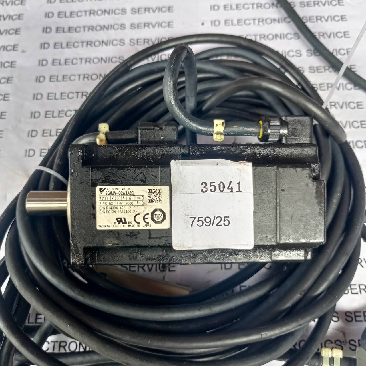 SGMJV-02A3A2C SERVO MOTOR " YASKAWA "