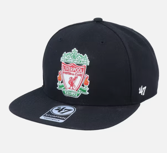 หมวกลิเวอร์พูล Crest Black Snapback ของแท้