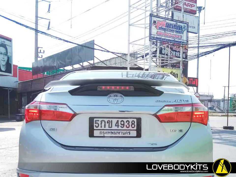 สปอยเลอร์ยก มีไฟเบรก ESport : ALTIS 2014-2018