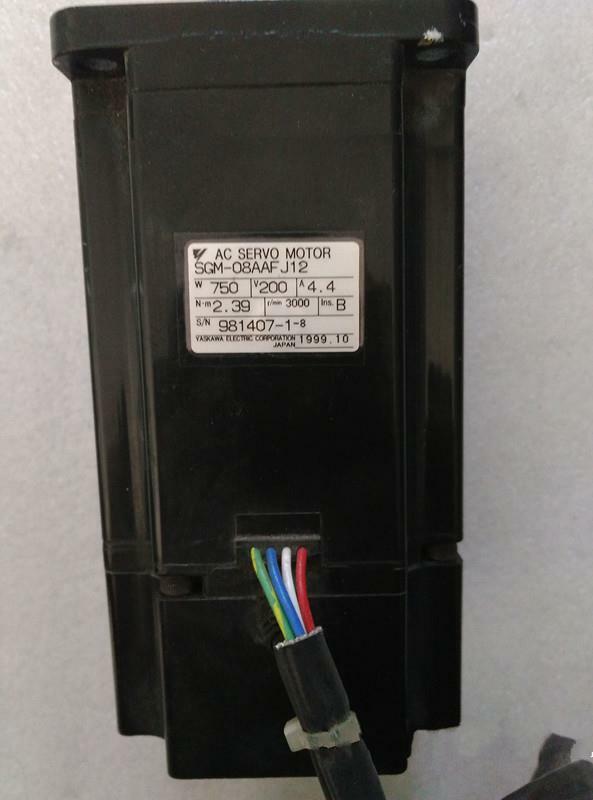 SGM-08AAFJ12 SERVO MOTOR " YASKAWA"