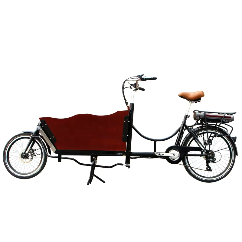จักรยานคาร์โก้ไบค์ HAND IN HAND SLS-016-5 CARGO BIKE – บรรทุกได้ 180 กก. | มอเตอร์ 250W/500W | เกียร์ Shimano 6 Speed | สำหรับธุรกิจ & ครอบครัว