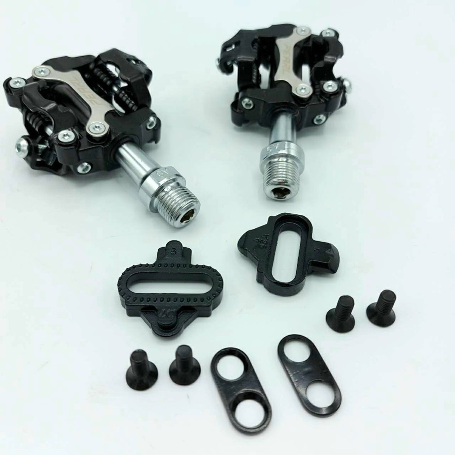 บันไดเสือภูเขา PEARL M250 MTB CLIPLESS แกนโครโม แบร์ริ่ง