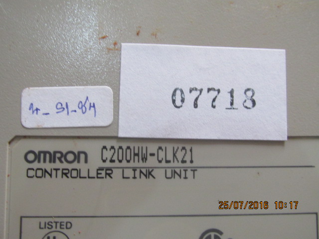 PLC “ OMRON ” รุ่น C200HQ-CLK21