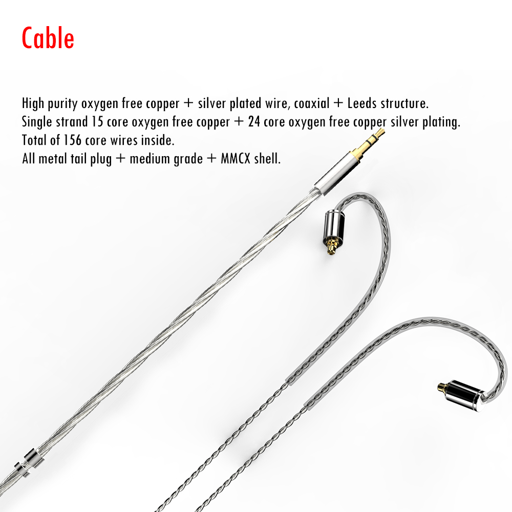 ขาย THHiFi Facered หูฟัง 3 ไดรเวอร์ 2BA+1DD ประกันศูนย์ไทย