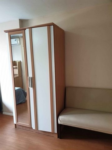 ให้เช่าคอนโด ลุมพินี ทาวน์ชิป รังสิต-คลอง1 ตึกA1 ห้อง 21.5 ตร.ม.เฟอร์ครบ พร้อมอยู่ได้เลย