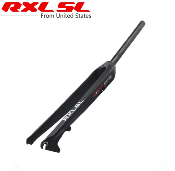ตะเกียบคาร์บอนเสือหมอบดิสเบรค RXL SL คอตรง ซางคาร์บอน (26",27.5",29er,700c),Fx-001-26-UD