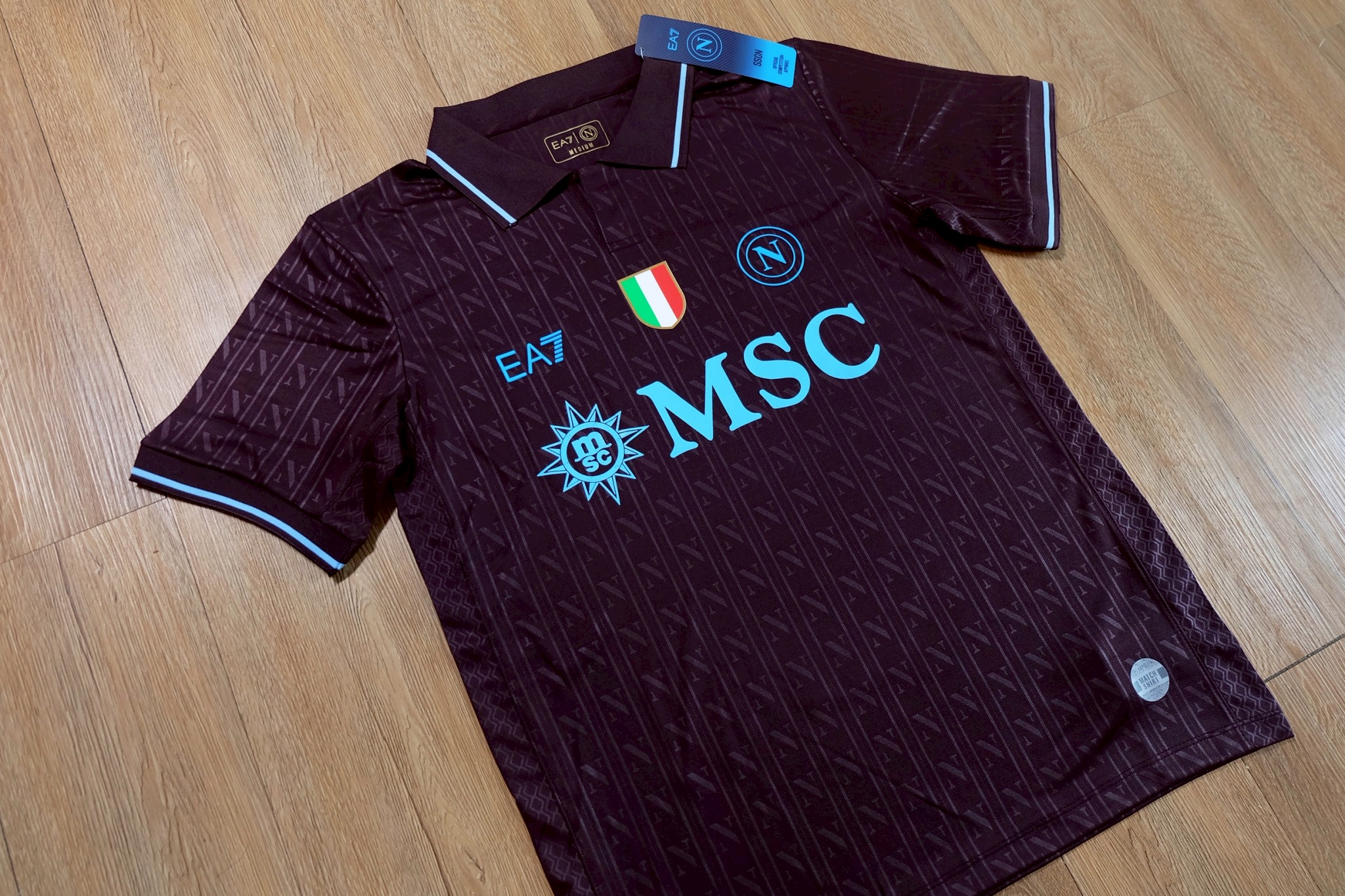 SSC Napoli 2025/26 Third Jersey เสื้อนาโปลี ชุดแข่งสาม