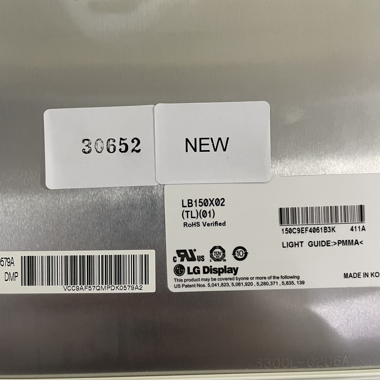LB150X02(TL)(01) LCD PANEL " LG "